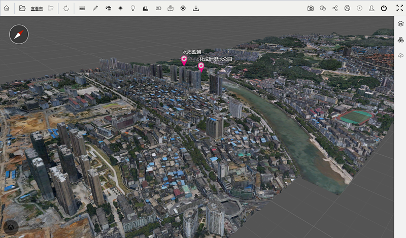 WEB3D三維可視化平臺