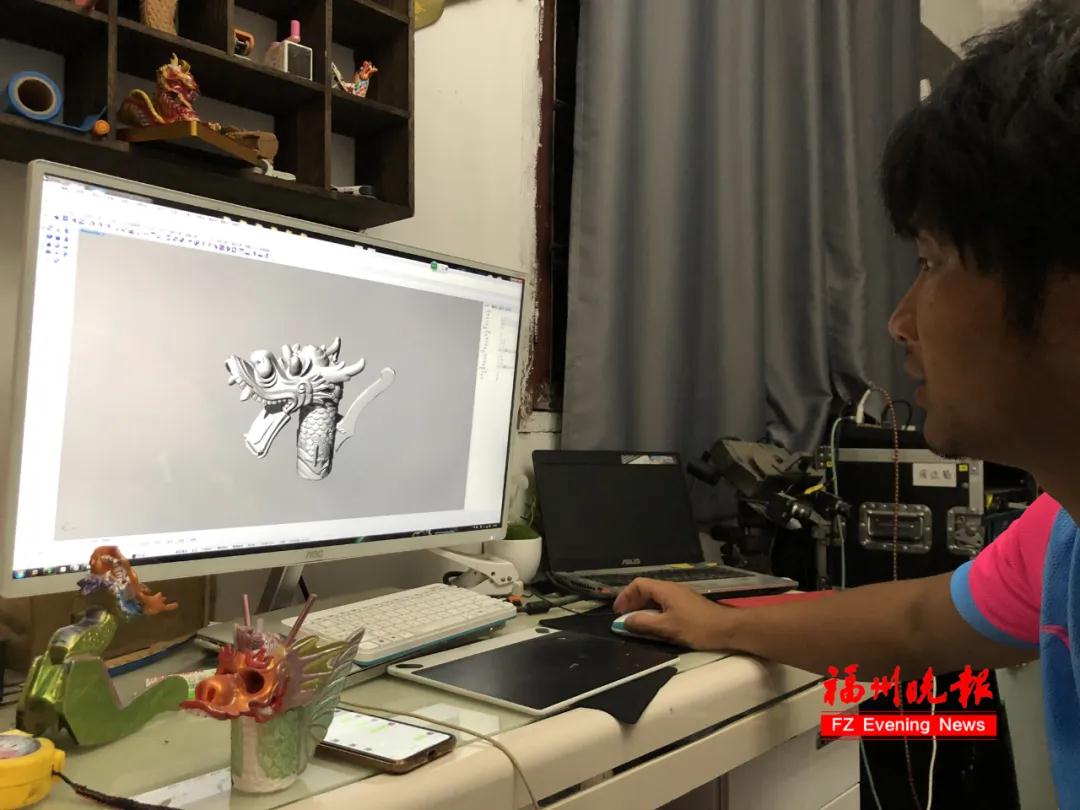 【滬敖3D】祝大家端午節安康_今年不能劃龍舟_3D掃描龍舟頭了解下