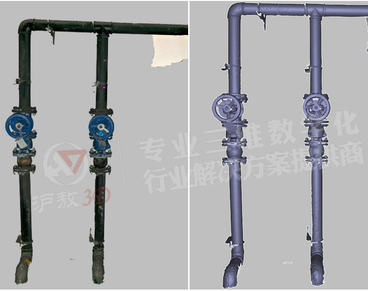 【上海滬敖案例】三維掃描在管道測繪建模方向的應用